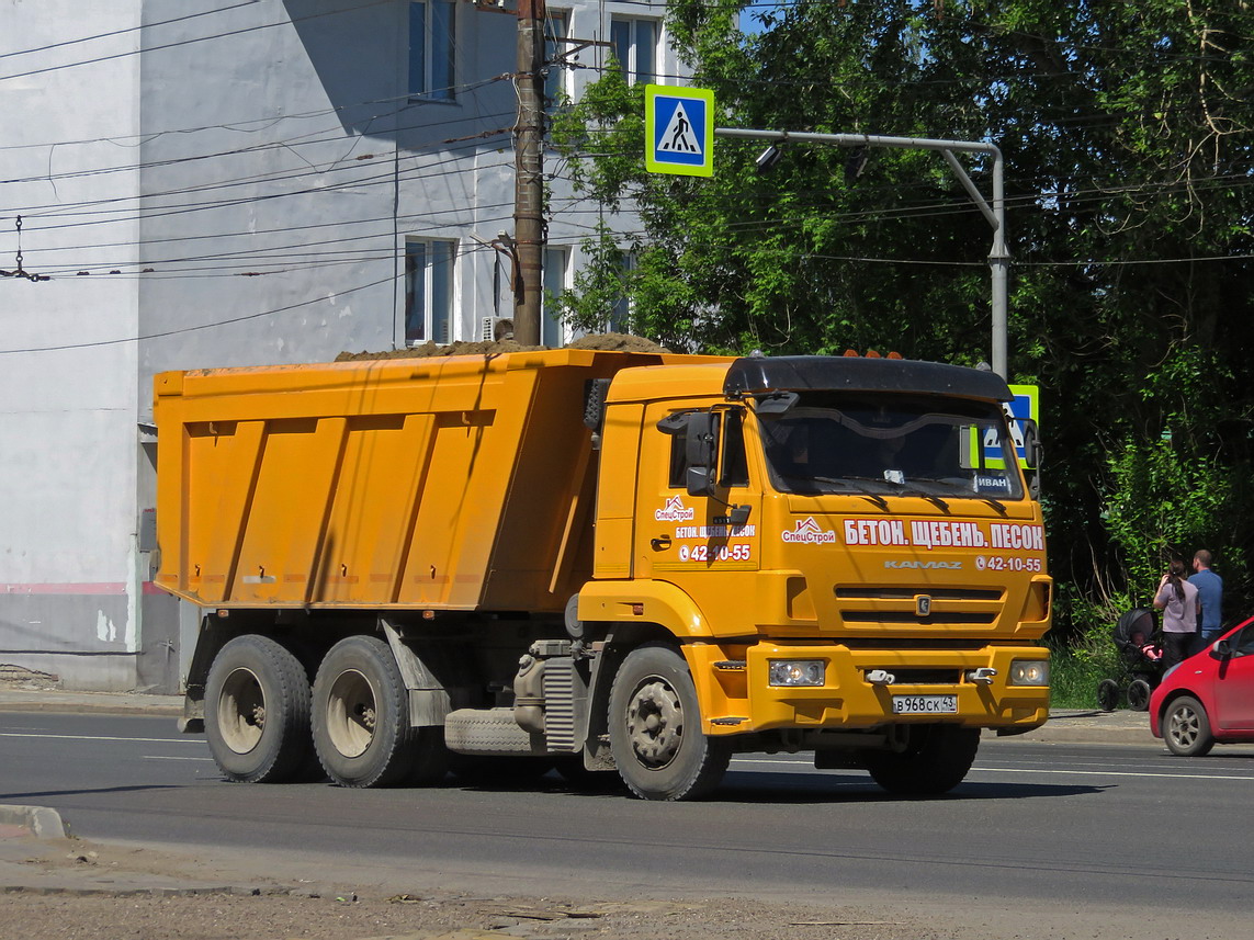 Кировская область, № В 968 СК 43 — КамАЗ-65116-A4(23)
