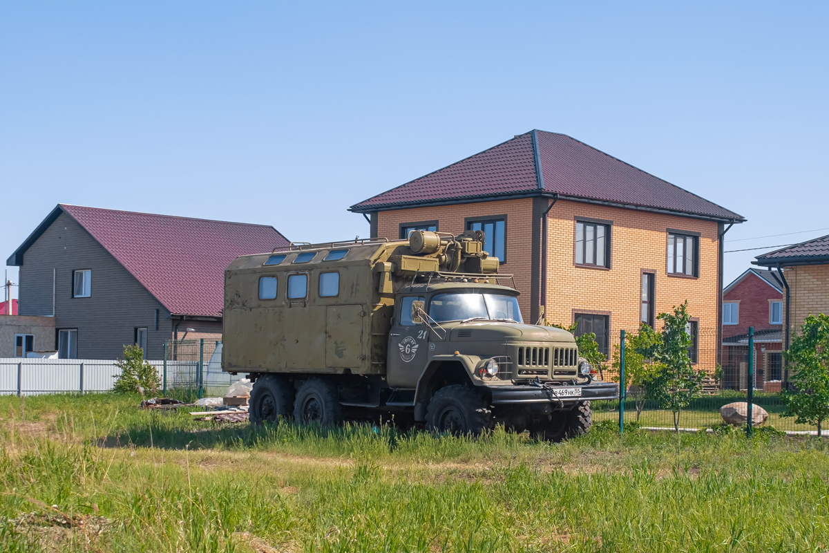 Омская область, № В 469 НК 55 — ЗИЛ-131 (общая модель)