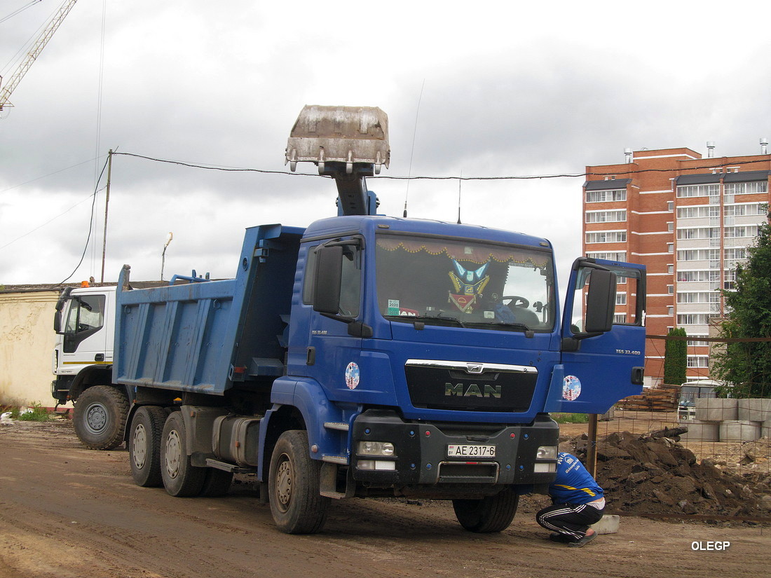 Могилёвская область, № АЕ 2317-6 — MAN TGS 33.430