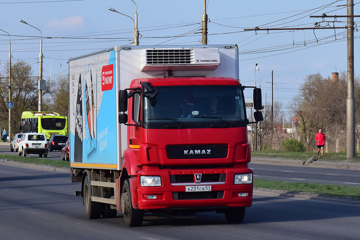 Волгоградская область, № А 231 СВ 51 — КамАЗ-5325-G5(69)