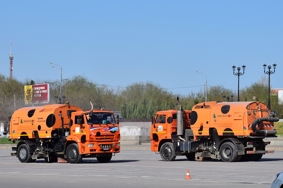 Волгоградская область, № В 574 ХМ 134 — КамАЗ-53605-L4(19); Волгоградская область, № Е 465 ОС 134 — КамАЗ-53605-A5(48)