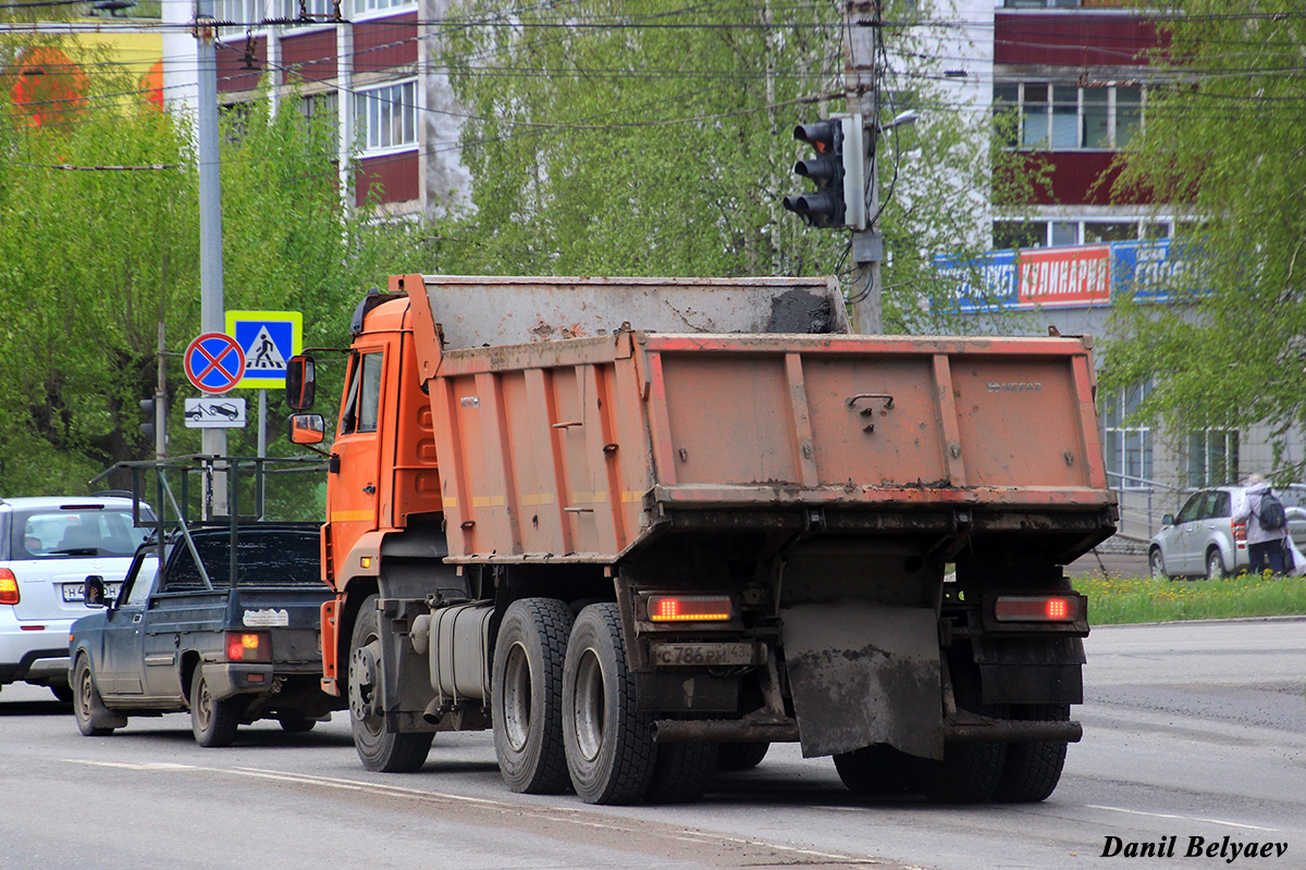 Кировская область, № С 786 РМ 43 — КамАЗ-65115-A5(48)