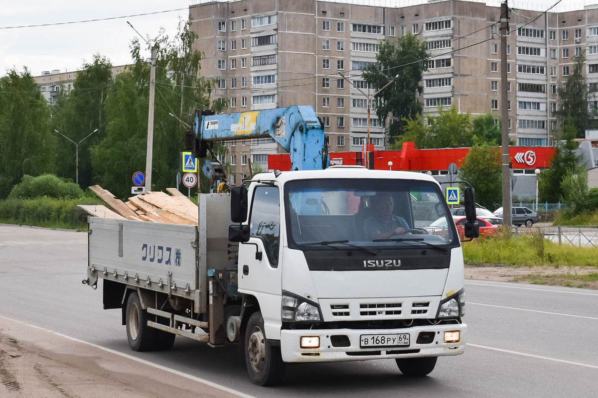 Тверская область, № В 168 РУ 69 — Isuzu NQR75 [Z7X]