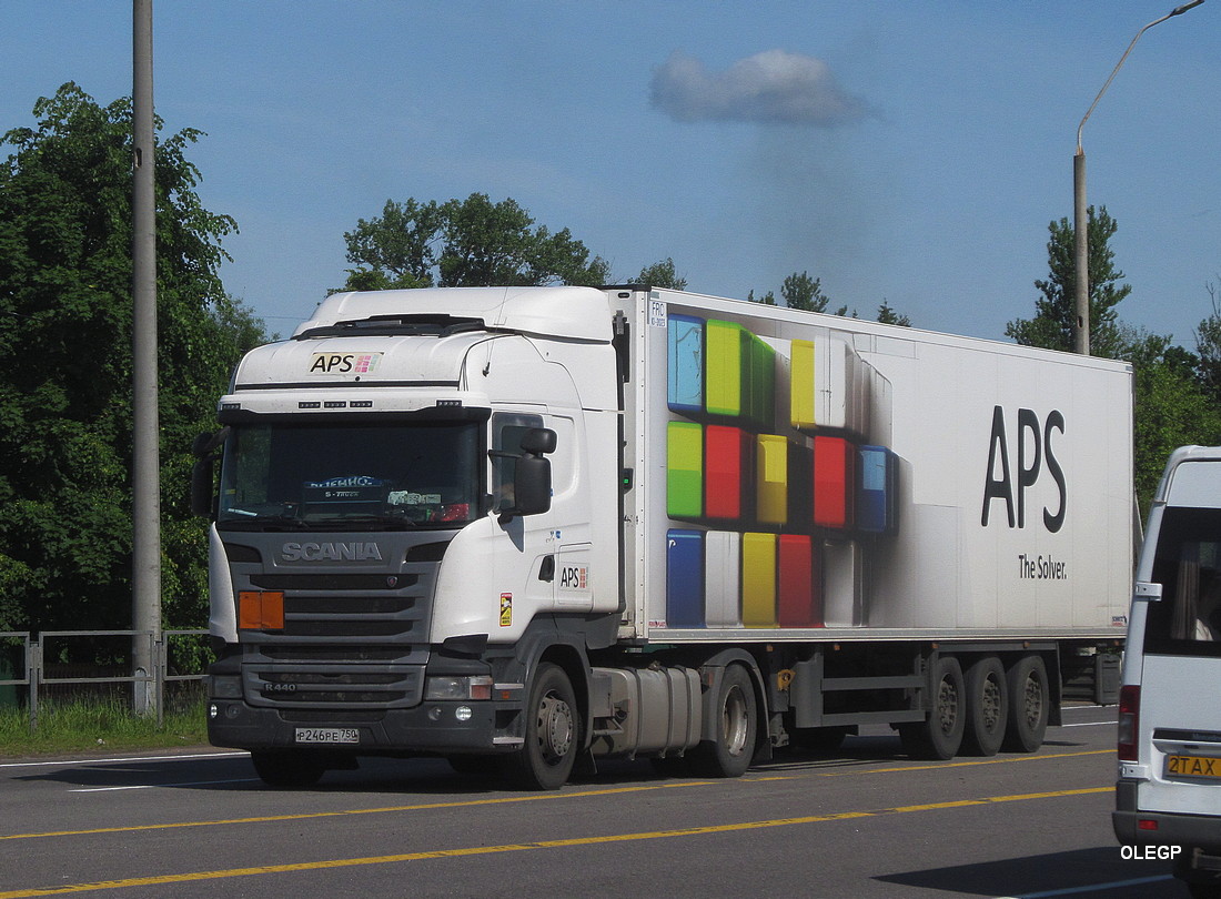 Московская область, № Р 246 РЕ 750 — Scania ('2013) R440