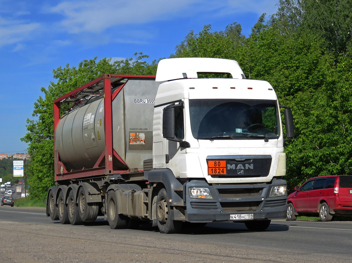 Пермский край, № К 418 НС 159 — MAN TGS 18.400
