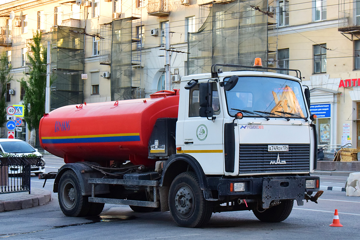 Волгоградская область, № А 749 ОУ 134 — МАЗ-5337A2