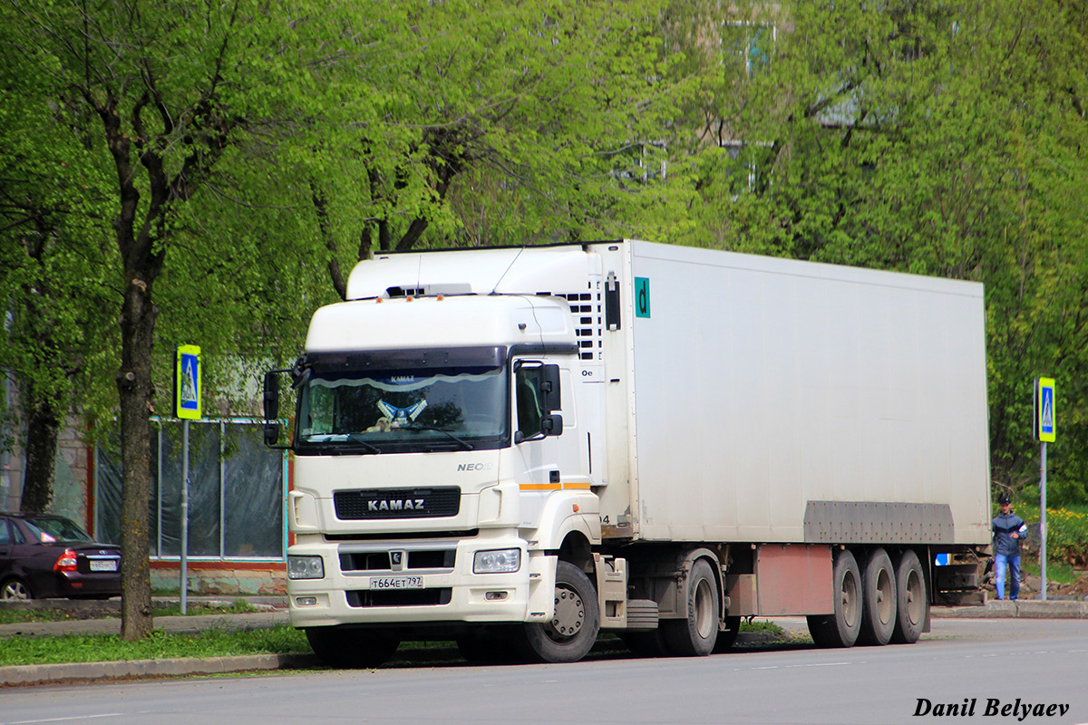 Москва, № Т 664 ЕТ 797 — КамАЗ-5490-S5(87)