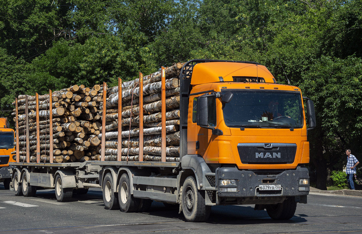 Московская область, № В 379 УВ 750 — MAN TGS 33.480