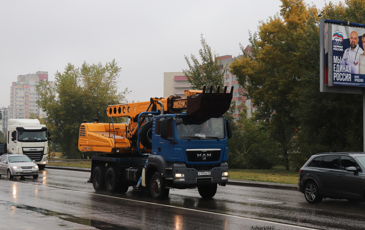 Красноярский край, № К 173 НР 70 — MAN TGS 26.320