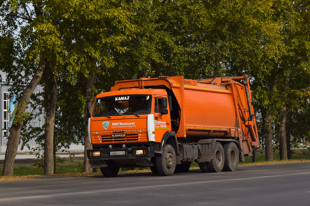 Алтайский край, № Х 063 УС 22 — КамАЗ-65115-62