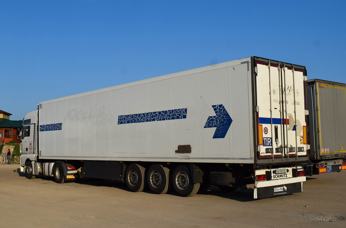 Сербия, № AA 750-TO — Schmitz Cargobull S.KO (SCB*S3B) общ.мод
