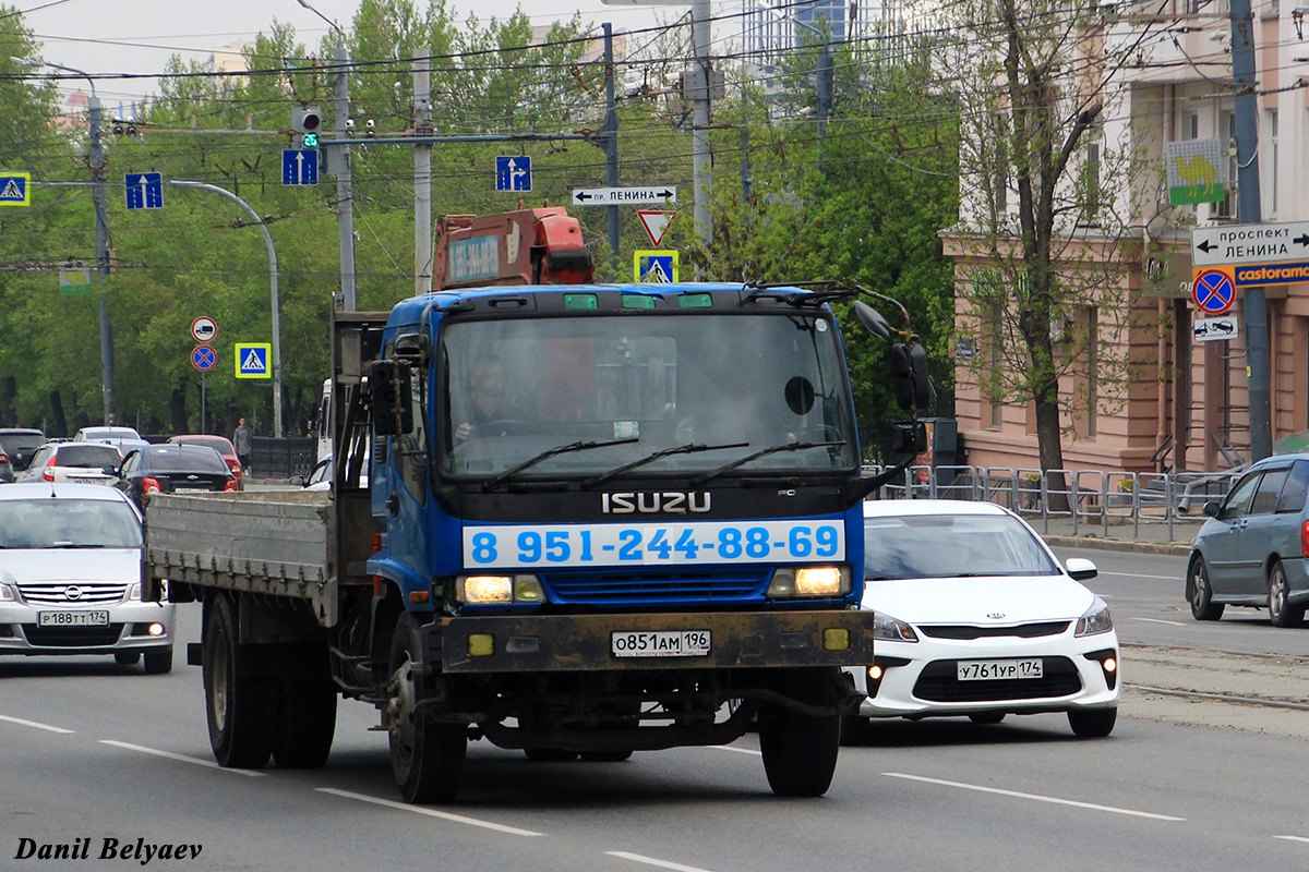 Челябинская область, № О 851 АМ 196 — Isuzu Forward (общая модель)