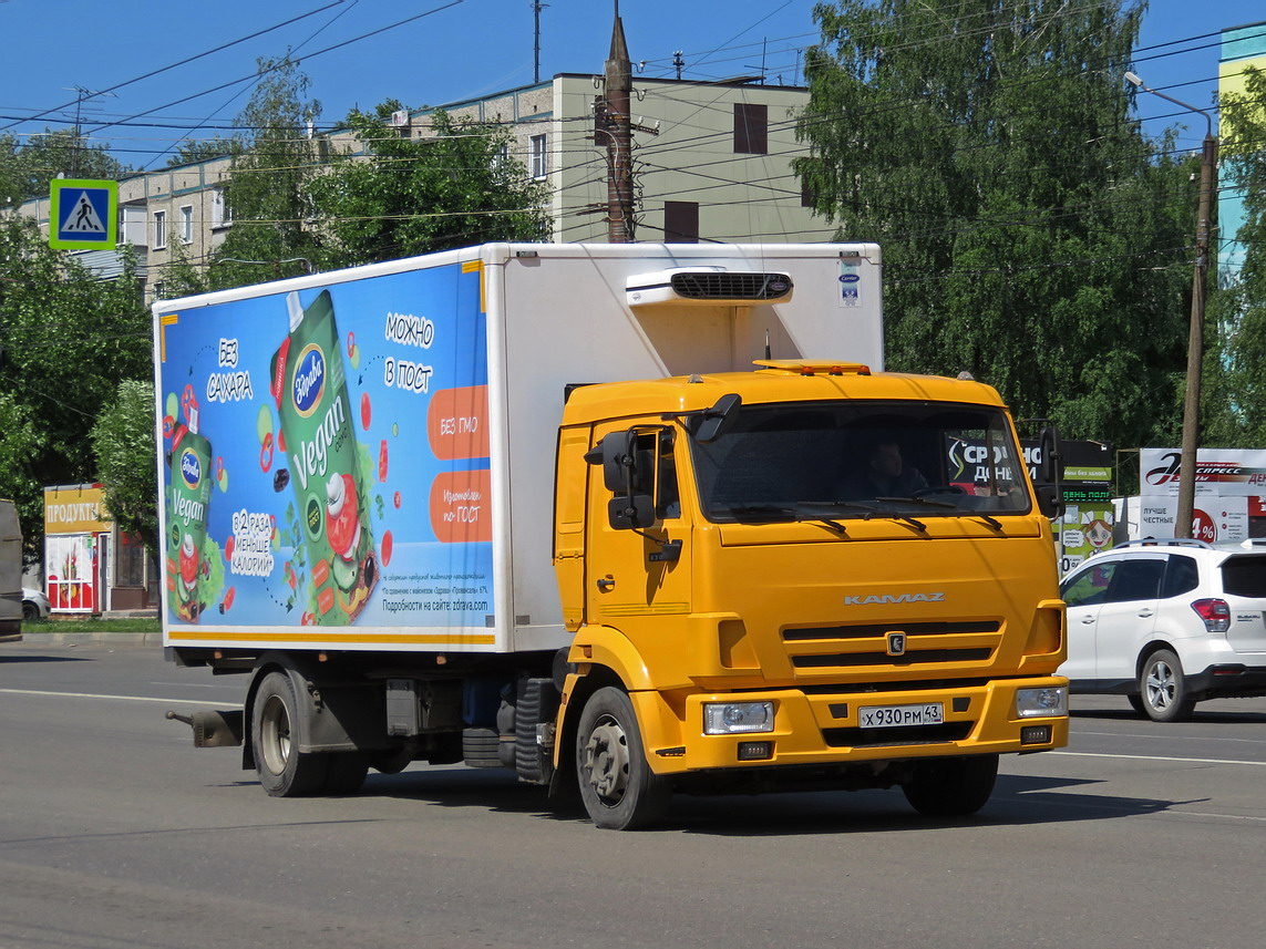 Кировская область, № Х 930 РМ 43 — КамАЗ-4308-G5(69)