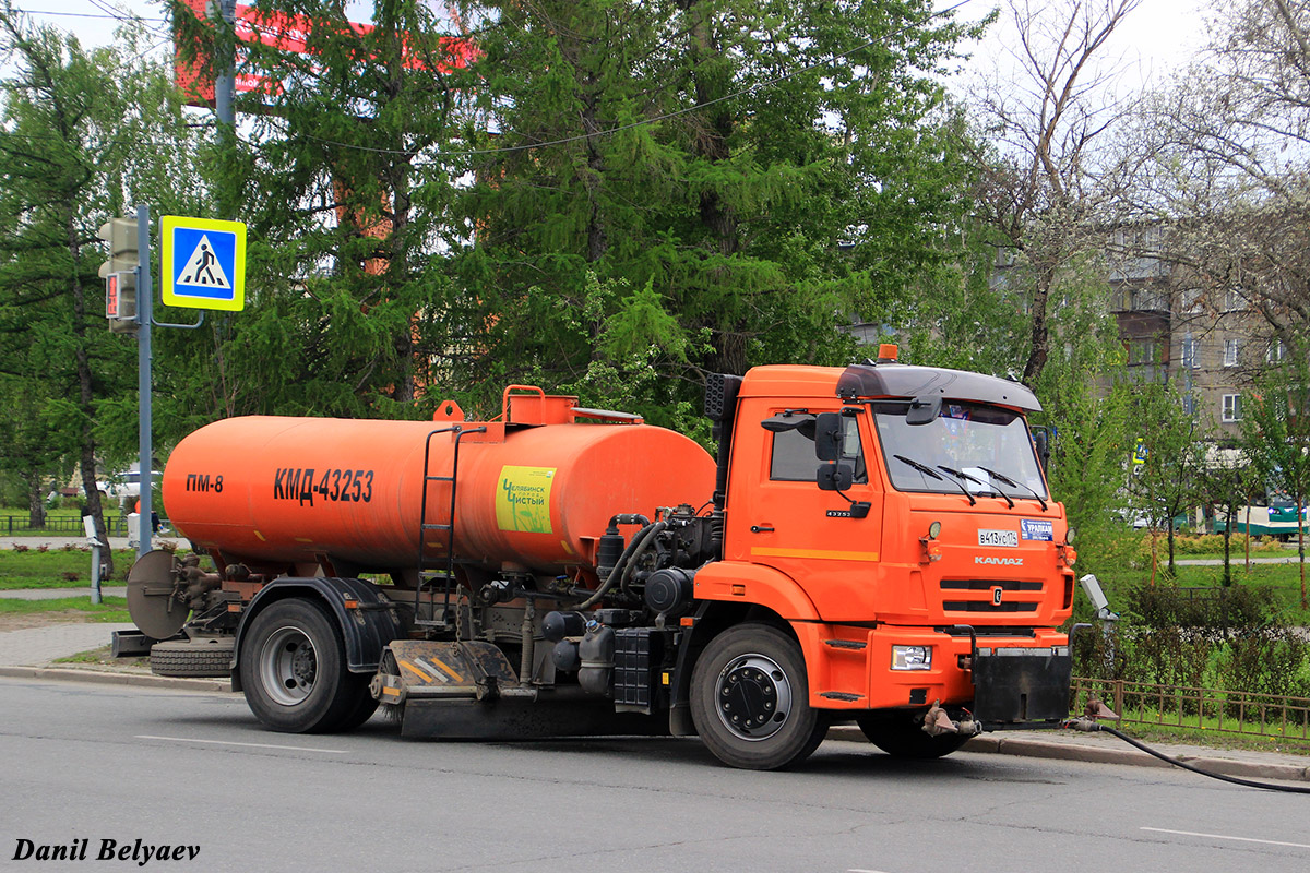Челябинская область, № В 413 УС 174 — КамАЗ-43253-G5(69)