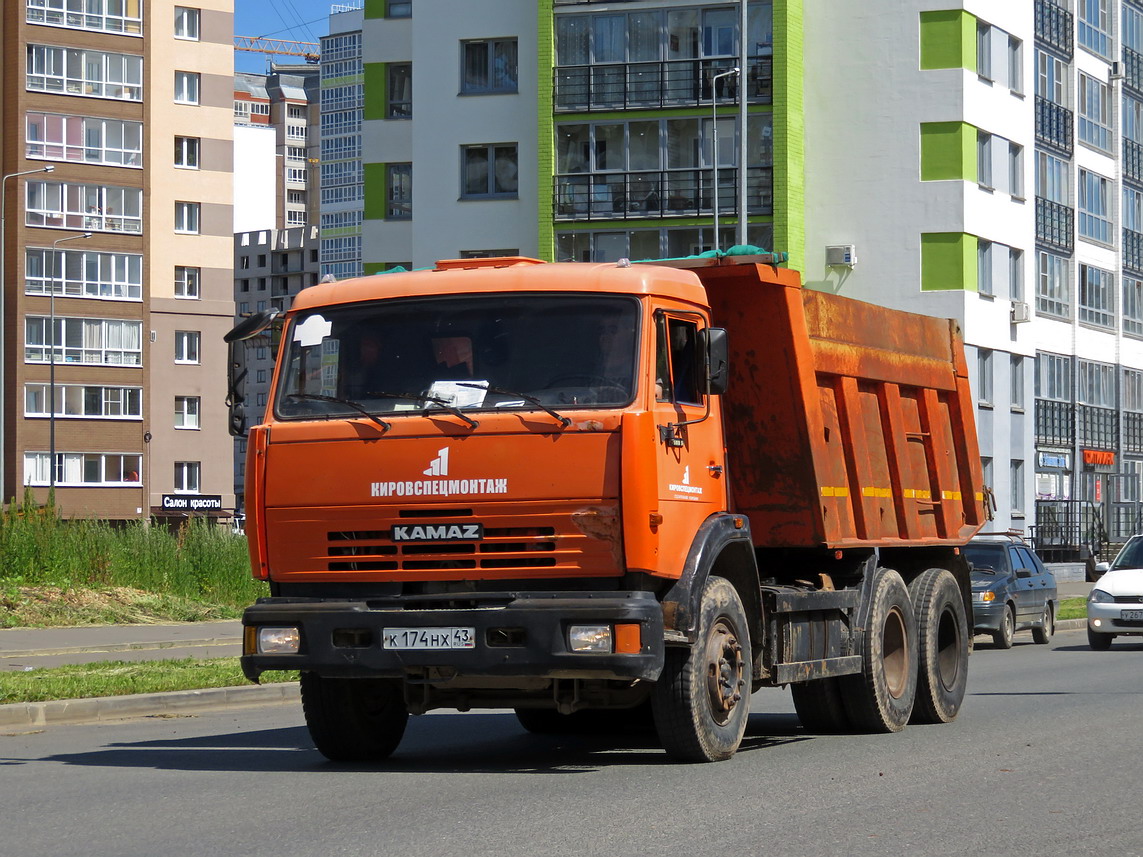 Кировская область, № К 174 НХ 43 — КамАЗ-65115-D3(97)
