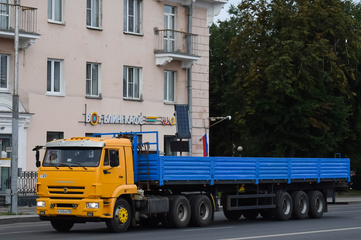 Санкт-Петербург, № Е 145 НН 198 — КамАЗ-65116-A5(48)