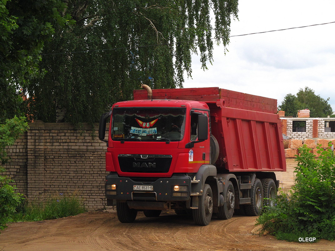 Могилёвская область, № АЕ 8531-6 — MAN TGS 41.400