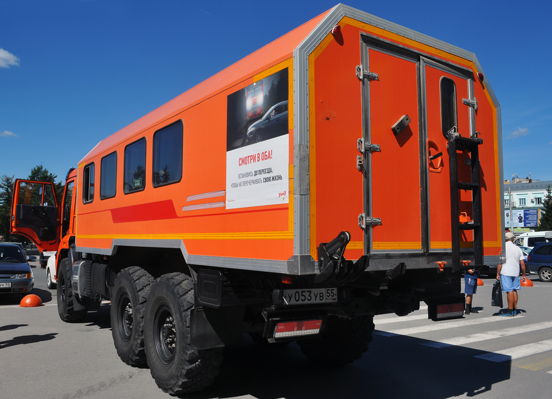 Омская область, № У 053 УВ 55 — КамАЗ-43118-50