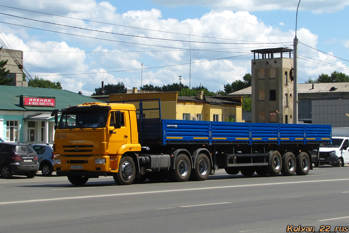 Алтайский край, № У 329 ХЕ 22 — КамАЗ-65116-A5(48)
