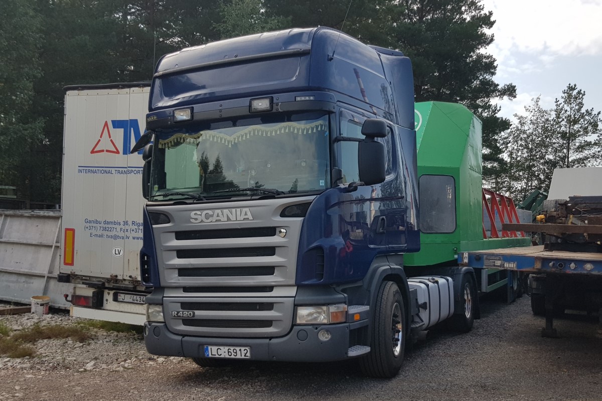 Латвия, № LC-6912 — Scania ('2004) R480