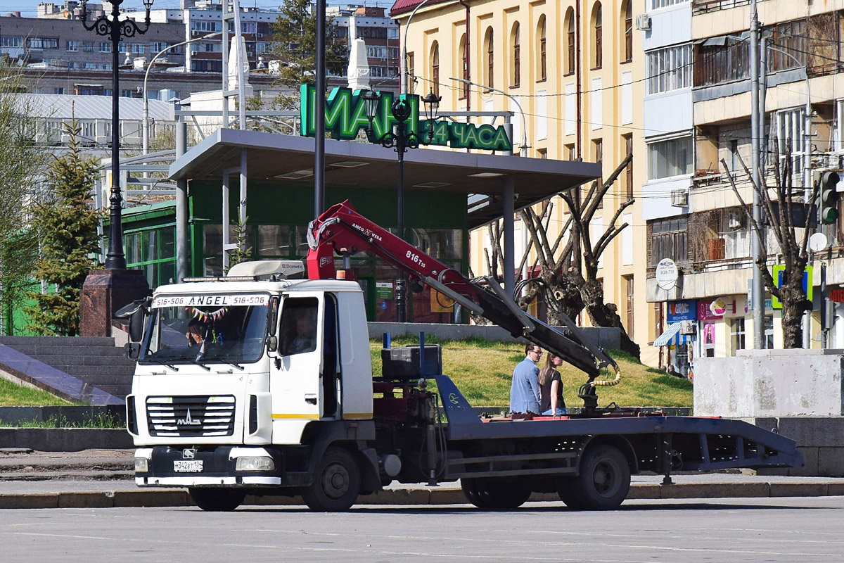 Волгоградская область, № М 342 ВТ 134 — МАЗ-4371P2