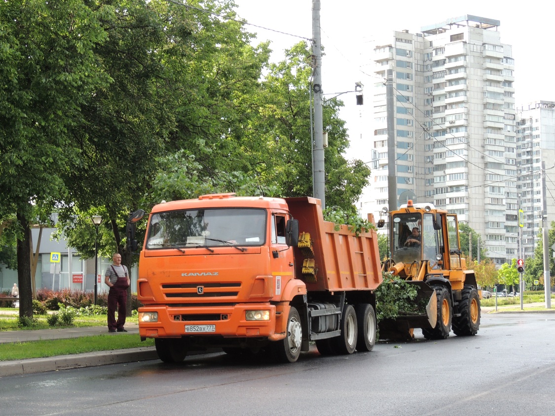 Москва, № В 852 ВХ 777 — КамАЗ-65115-A4(23)