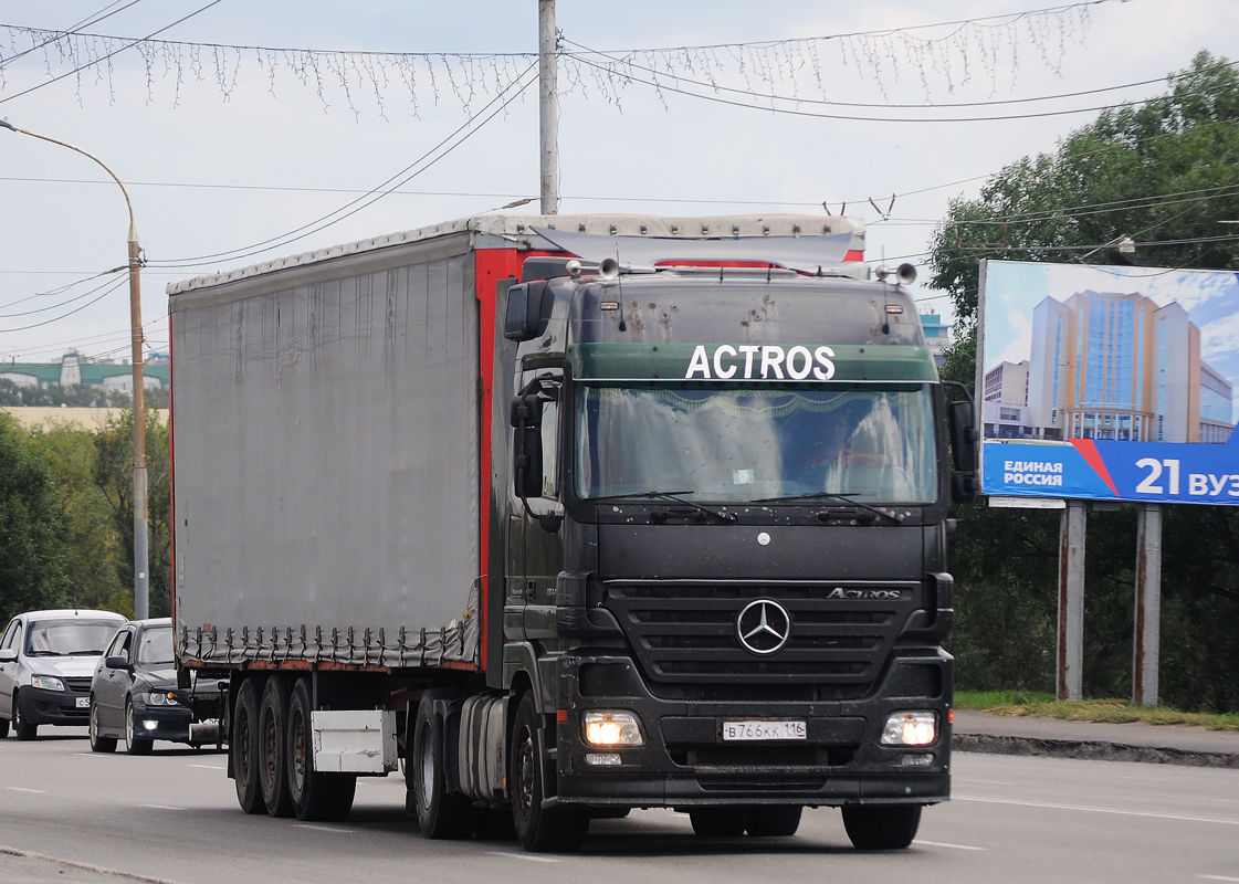 Татарстан, № В 766 КК 116 — Mercedes-Benz Actros ('2003) 1844