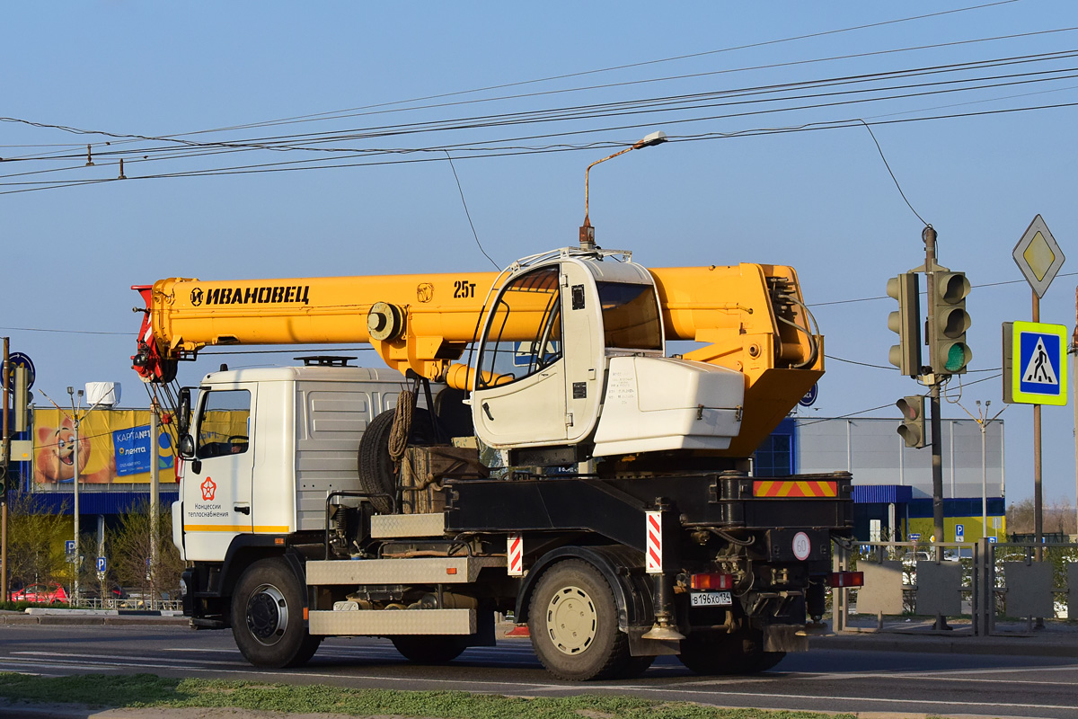 Волгоградская область, № В 196 ХО 134 — МАЗ-5340B2