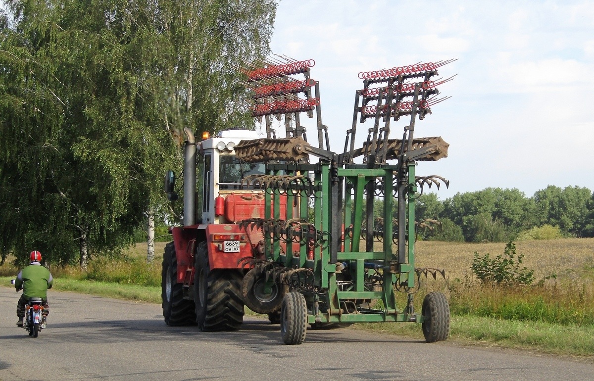 Смоленская область, № 6639 СН 67 — Кировец К-7 (К-744) (общая модель); Прицепы сельскохозяйственные — Культиваторы (общая)