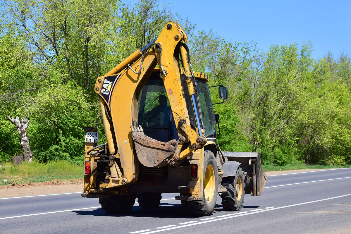 Волгоградская область, № 3651 ВМ 34 — Caterpillar 428
