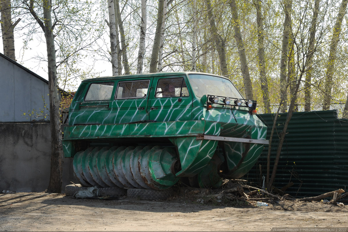 Новосибирская область, № (54) Б/Н СТ 0041 — ТС индивидуального изготовления; Новосибирская область — Спецтехника с нечитаемыми на фото номерами