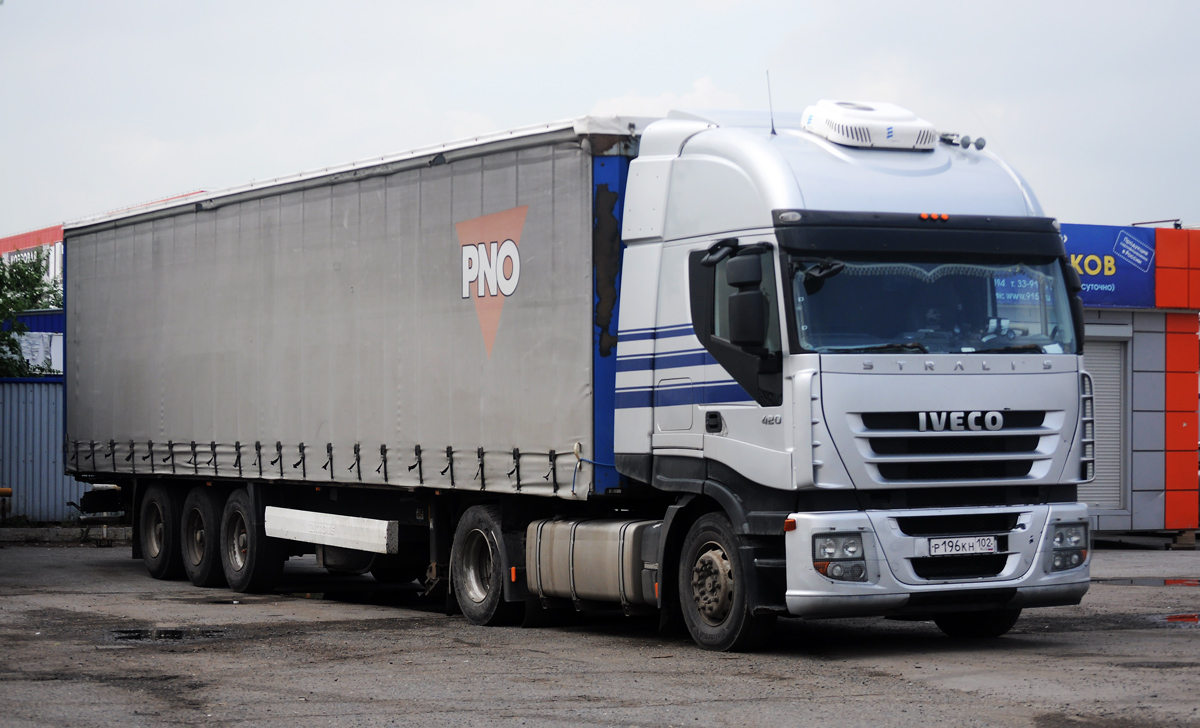 Башкортостан, № Р 196 КН 102 — IVECO Stralis ('2007)