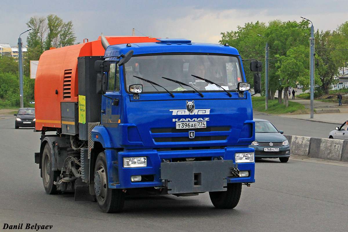 Челябинская область, № Т 396 АЕ 774 — КамАЗ-53605-50