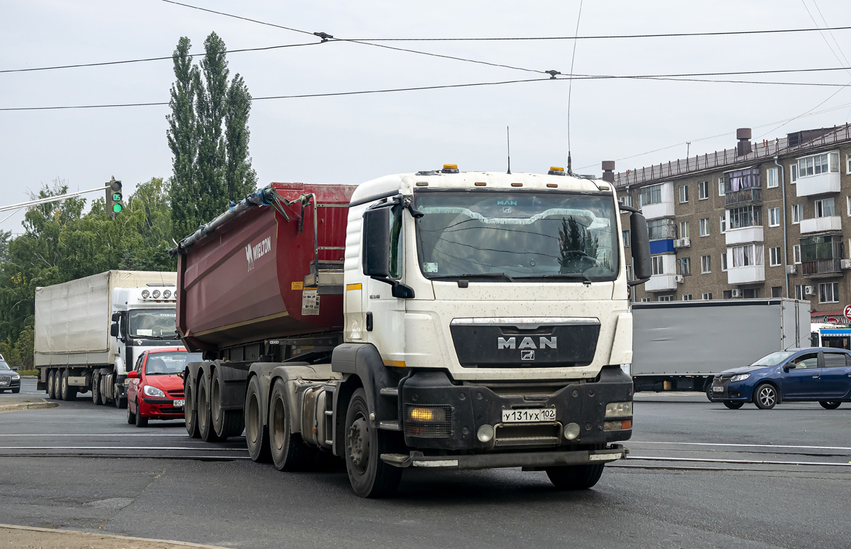 Башкортостан, № У 131 УХ 102 — MAN TGS 33.480