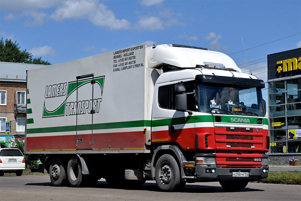Новосибирская область, № К 298 УМ 154 — Scania ('1996) R144L