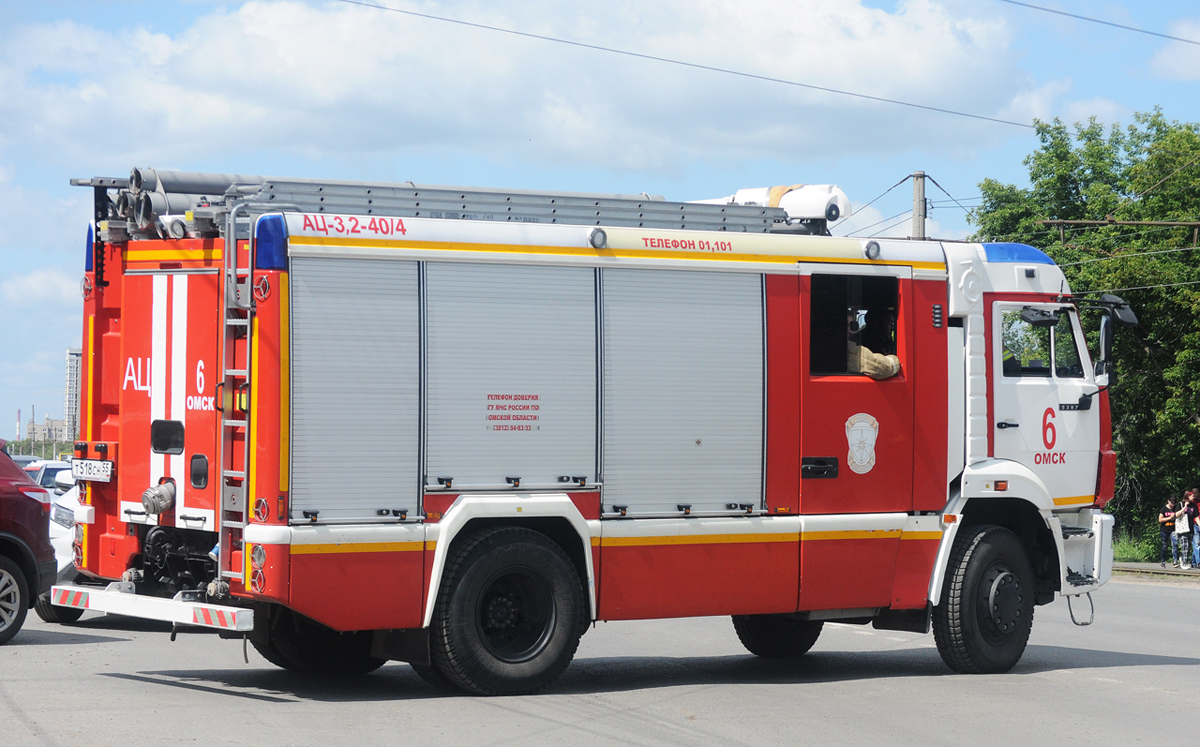 Омская область, № Т 518 СН 55 — КамАЗ-5387-RF(08) [53870F-R]