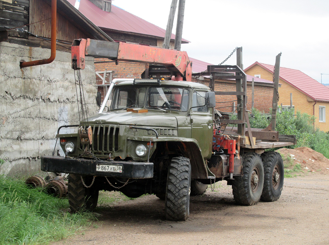 Бурятия, № Р 867 ХЕ 38 — Урал-43204