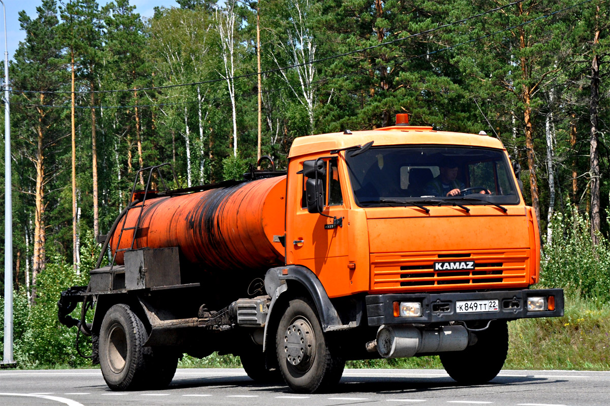 Алтайский край, № К 849 ТТ 22 — КамАЗ-43253-A3(96)