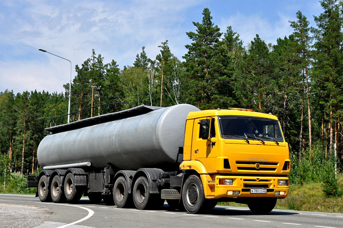 Алтайский край, № А 780 СО 22 — КамАЗ-65116-62