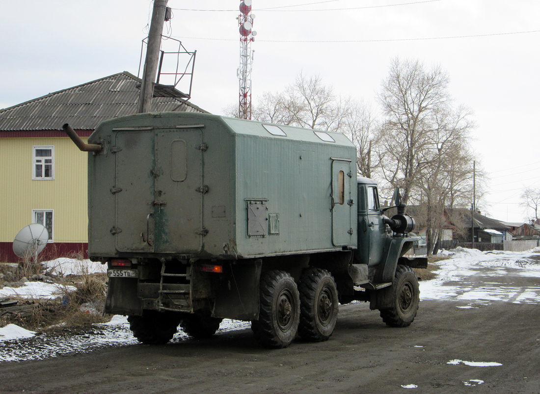 Бурятия, № Р 555 ТВ 38 — Урал-4320 / 5557 (общая модель)