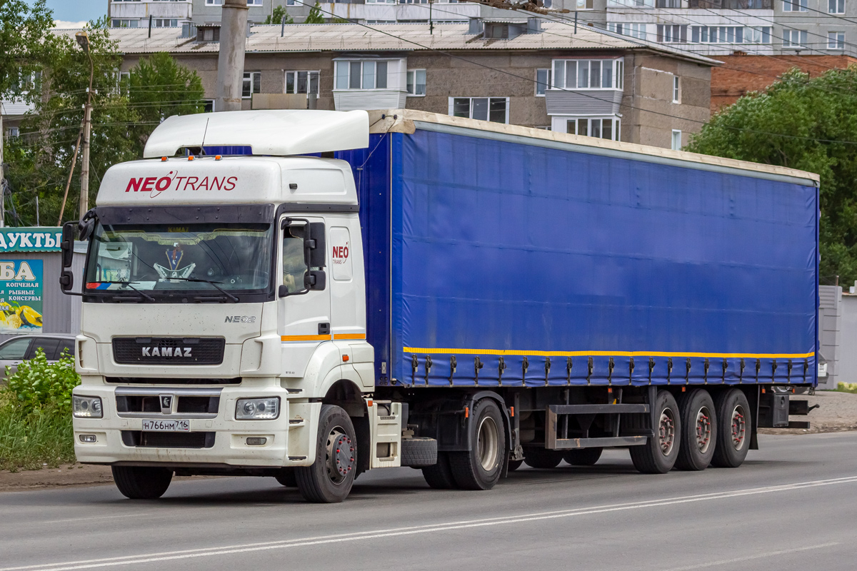 Татарстан, № Н 766 НМ 716 — КамАЗ-5490-S5(87)