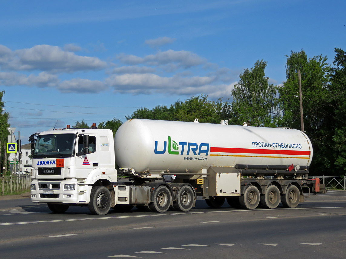 Кировская область, № С 019 РК 43 — КамАЗ-65206-S5(87)