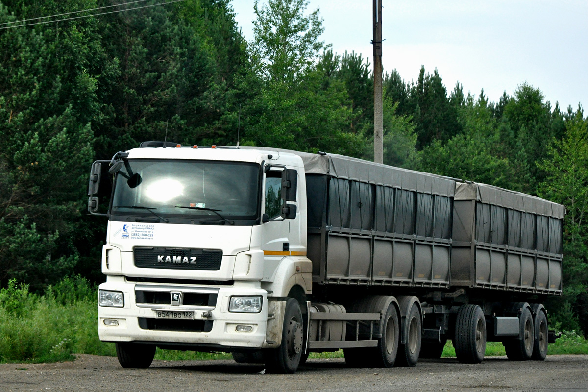 Алтайский край, № В 541 ВО 122 — КамАЗ-65207-S5(87)