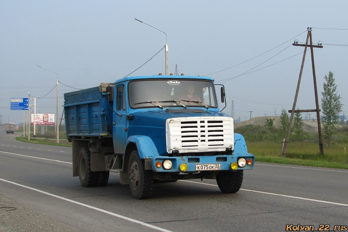 Алтайский край, № К 075 ОК 22 — ЗИЛ-497420 (494582)