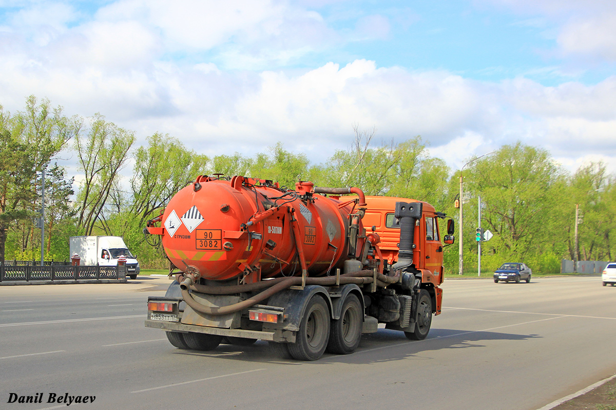 Челябинская область, № М 853 ТТ 174 — КамАЗ-65115-A4(23)