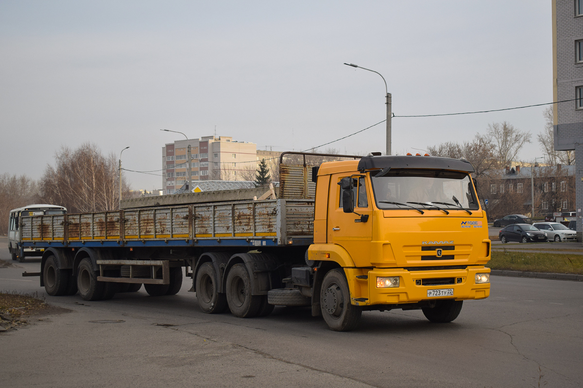 Алтайский край, № Р 723 ТУ 22 — КамАЗ-65116-N3(78)