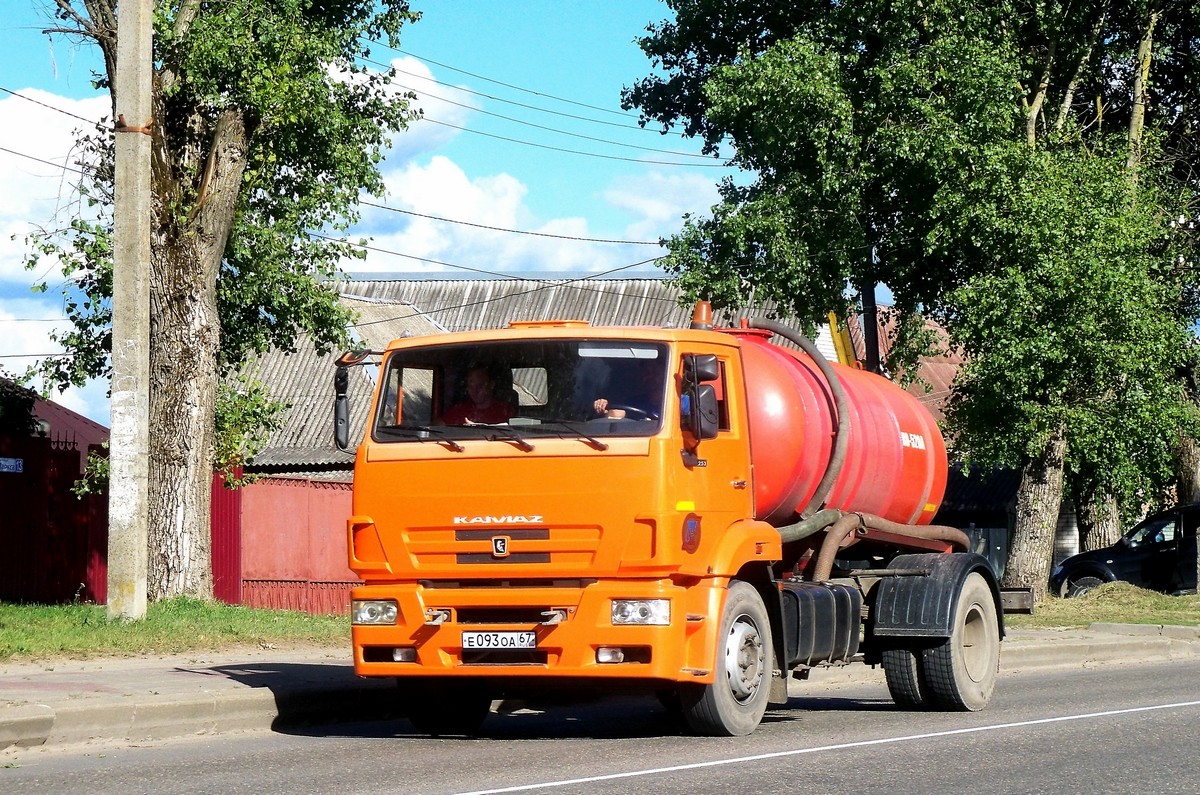 Смоленская область, № Е 093 ОА 67 — КамАЗ-43253-H3(99)