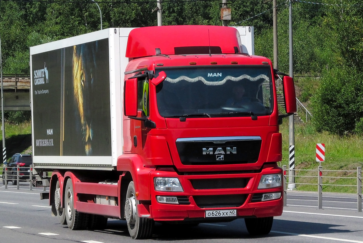 Калужская область, № О 626 ХХ 40 — MAN TGS 26.350