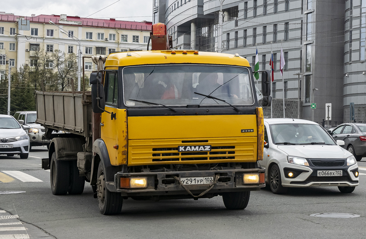 Башкортостан, № У 291 УР 102 — КамАЗ-4308-H3(99)
