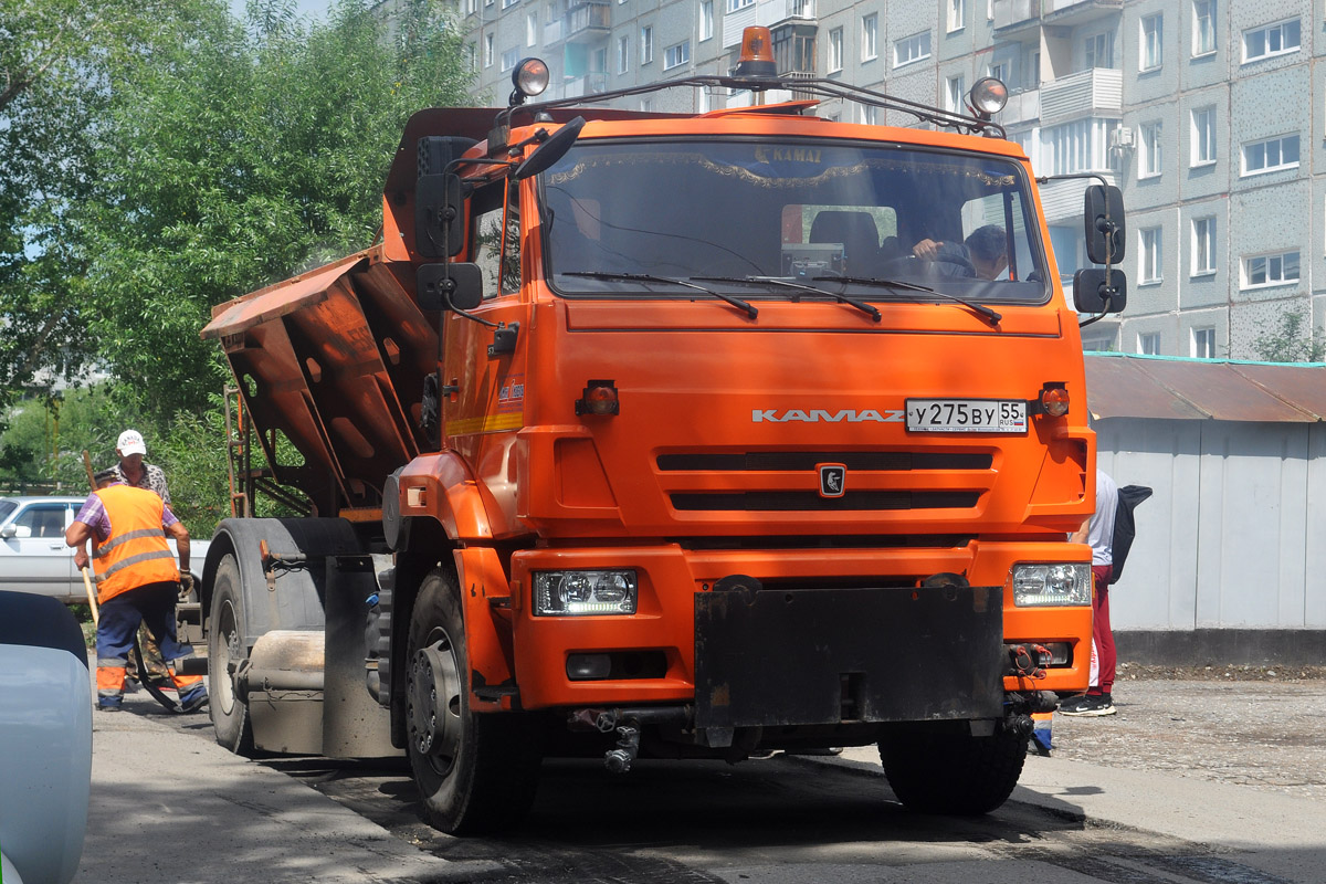 Омская область, № У 275 ВУ 55 — КамАЗ-53605-A5(48)